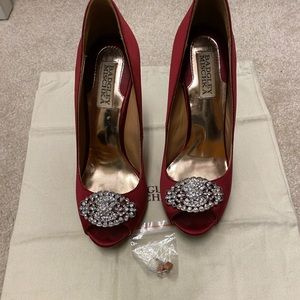Badgley Mischka wedding shoes